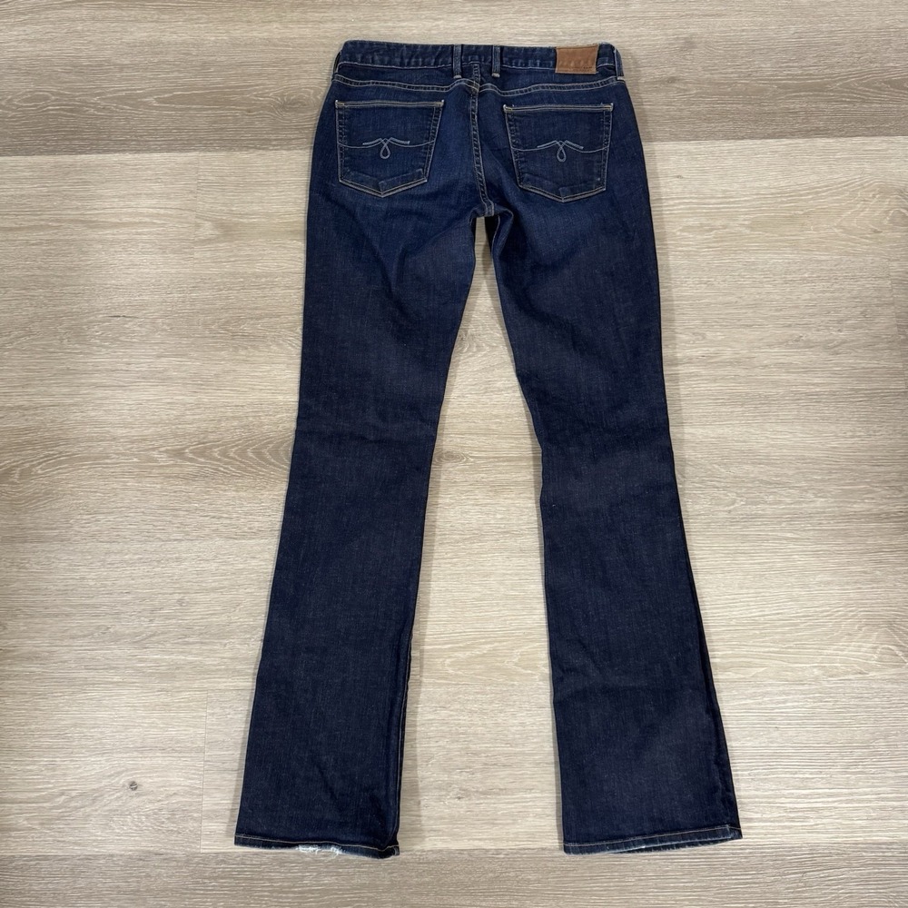 Lucky Brand‎ White Oak Cone Denim Lolita Boot Cut Selvedge US Made Size 4/27 - Picture 8 of 12